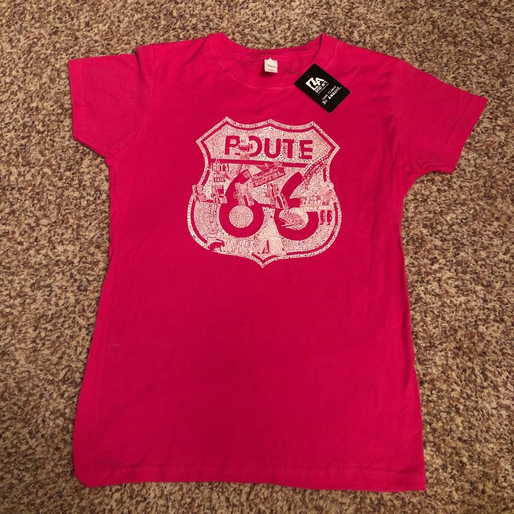 Ladies Pink Tee